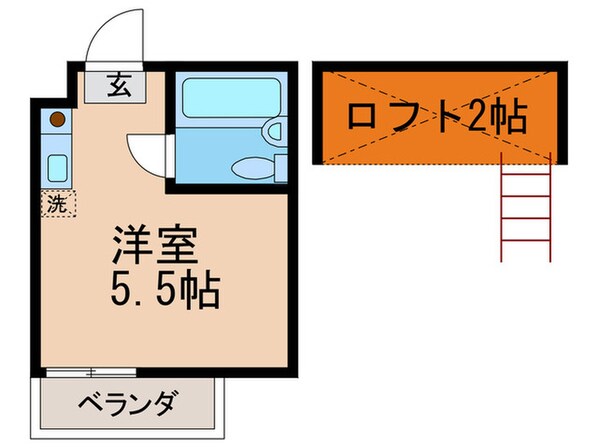 ＫＹコ－ポ３の物件間取画像